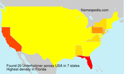 Surname Unterholzner in USA Surname Unterholzner in USA