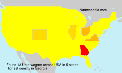 Surname Unterwagner in USA Surname Unterwagner in USA
