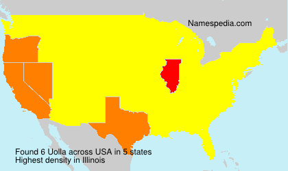 Surname Uolla in USA Surname Uolla in USA