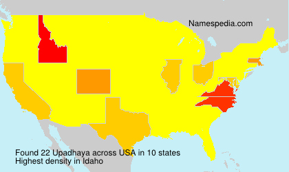 Surname Upadhaya in USA Surname Upadhaya in USA