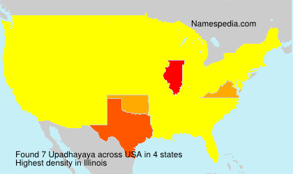 Surname Upadhayaya in USA Surname Upadhayaya in USA