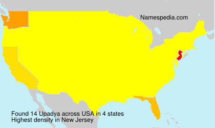 Surname Upadya in USA Surname Upadya in USA
