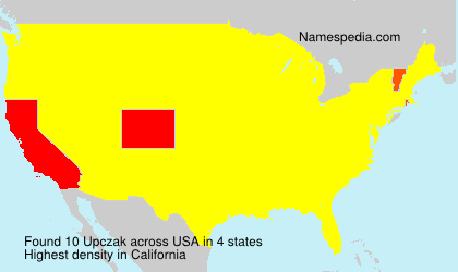 Surname Upczak in USA Surname Upczak in USA