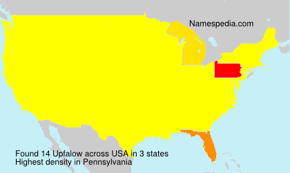 Surname Upfalow in USA Surname Upfalow in USA