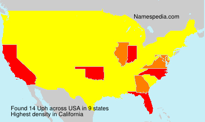 Surname Uph in USA Surname Uph in USA