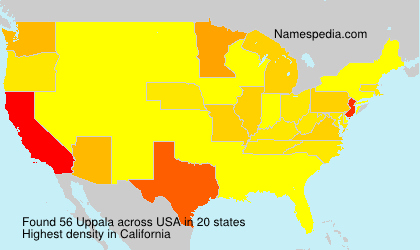 Surname Uppala in USA Surname Uppala in USA
