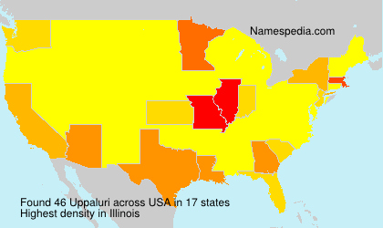 Surname Uppaluri in USA Surname Uppaluri in USA
