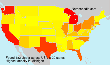Surname Upper in USA Surname Upper in USA