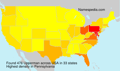 Surname Upperman in USA Surname Upperman in USA