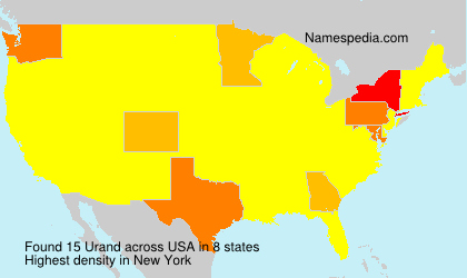 Surname Urand in USA Surname Urand in USA