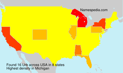 Surname Urb in USA Surname Urb in USA