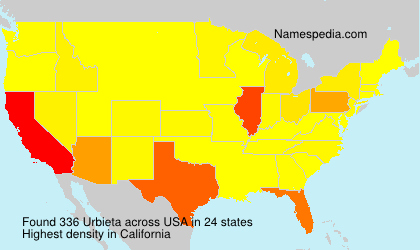 Surname Urbieta in USA Surname Urbieta in USA