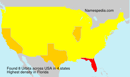 Surname Urbita in USA Surname Urbita in USA