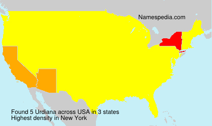 Surname Urdiana in USA Surname Urdiana in USA