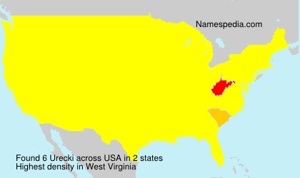 Surname Urecki in USA Surname Urecki in USA