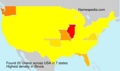 Surname Urekar in USA Surname Urekar in USA