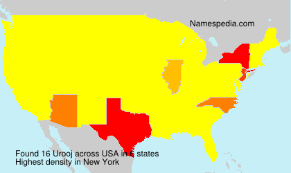 Surname Urooj in USA Surname Urooj in USA
