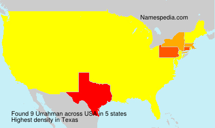 Surname Urrahman in USA Surname Urrahman in USA