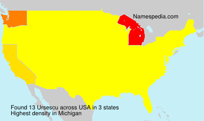 Surname Ursescu in USA Surname Ursescu in USA
