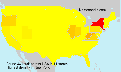 Surname Usak in USA Surname Usak in USA