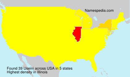 Surname Useini in USA Surname Useini in USA