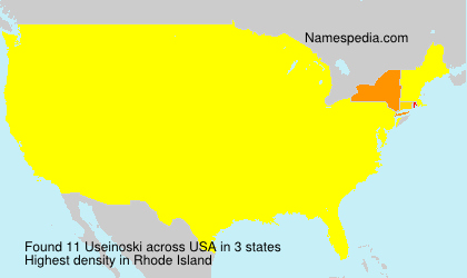 Surname Useinoski in USA Surname Useinoski in USA