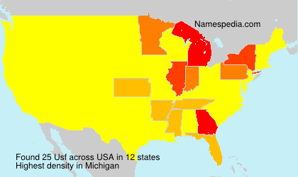 Surname Usf in USA Surname Usf in USA