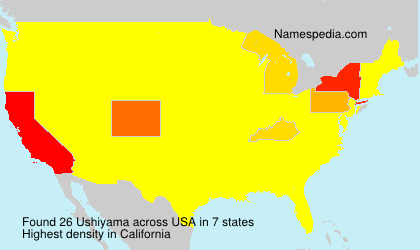 Surname Ushiyama in USA Surname Ushiyama in USA