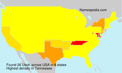 Surname Usoh in USA Surname Usoh in USA