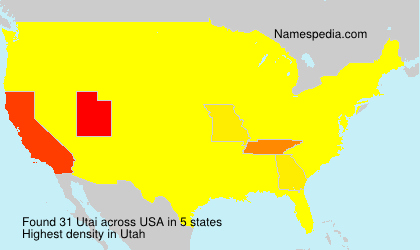 Surname Utai in USA Surname Utai in USA
