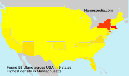 Surname Utano in USA Surname Utano in USA