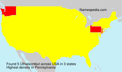 Surname Uthaisombut in USA Surname Uthaisombut in USA