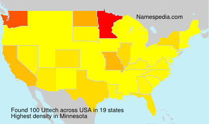 Surname Uttech in USA Surname Uttech in USA