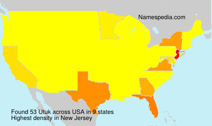 Surname Utuk in USA Surname Utuk in USA