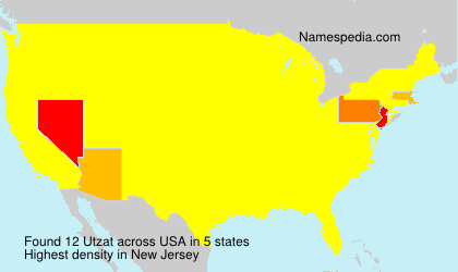 Surname Utzat in USA Surname Utzat in USA