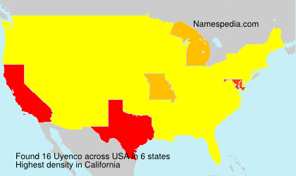 Surname Uyenco in USA Surname Uyenco in USA