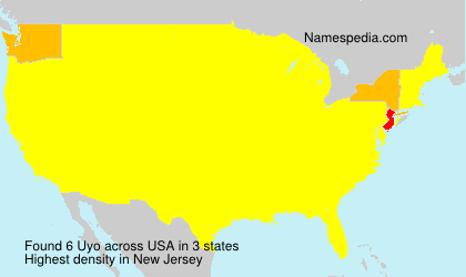 Surname Uyo in USA Surname Uyo in USA