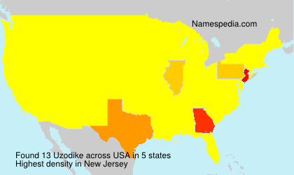Surname Uzodike in USA Surname Uzodike in USA