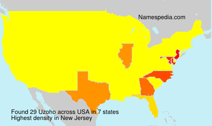 Surname Uzoho in USA Surname Uzoho in USA