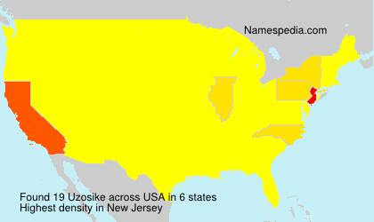 Surname Uzosike in USA Surname Uzosike in USA