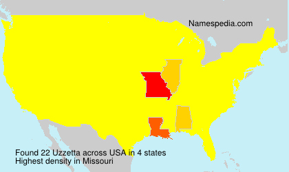 Surname Uzzetta in USA Surname Uzzetta in USA
