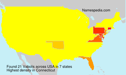 Surname Vabolis in USA Surname Vabolis in USA