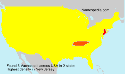 Surname Vachaspati in USA Surname Vachaspati in USA