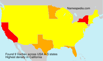 Surname Vachev in USA Surname Vachev in USA
