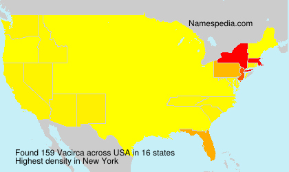 Surname Vacirca in USA Surname Vacirca in USA