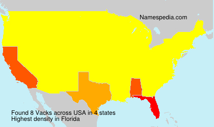 Surname Vacks in USA Surname Vacks in USA