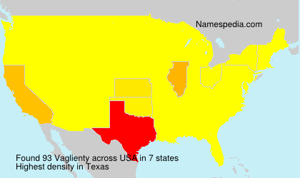 Surname Vaglienty in USA Surname Vaglienty in USA