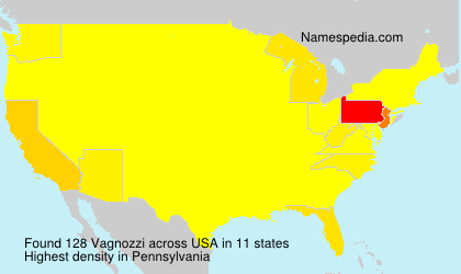 Surname Vagnozzi in USA Surname Vagnozzi in USA