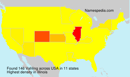 Surname Vahling in USA Surname Vahling in USA