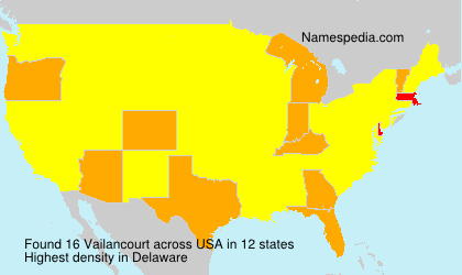 Surname Vailancourt in USA Surname Vailancourt in USA